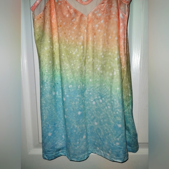 🩵💛🩷FREE W PURCHASE🩷💛🩵Chic Me rainbow tank top - Picture 3 of 3